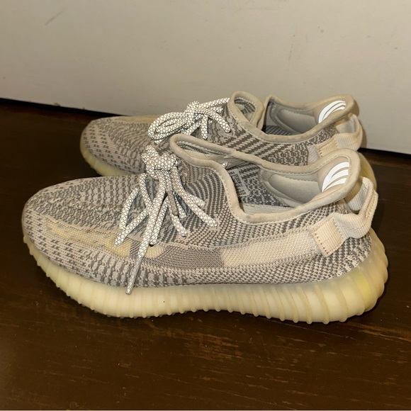 YEEZY BOOST 350 Reflective Cream Men’s 6 Good Condition - Picture 4 of 7